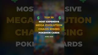 Top 10 Most Expensive Mega Evolution Chaos Rising Pokémon Cards (June 2026) 🔥