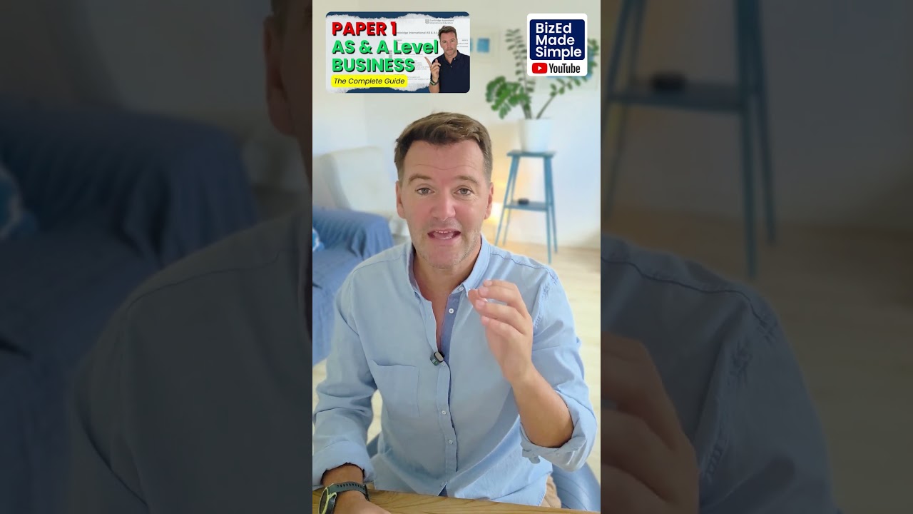 Экзамен A Level Business Paper 1 — понедельник — вы готовы?