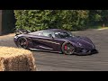 1500HP Koenigsegg Regera - Brutal SOUNDS & Launch Control BURNOUTS!