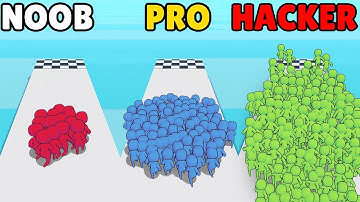 NOOB vs PRO vs HACKER in Clones Race