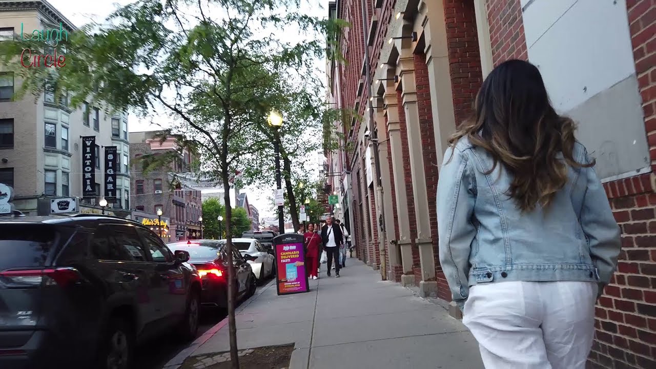 Hanover Street, Boston, Massachusetts, USA | Walking Tour