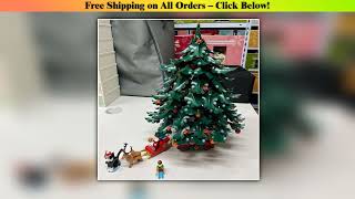 New Model 41843 Christmas Tree, Reindeer, Santa Claus Set, Christmas Gifts, Birthday Gifts