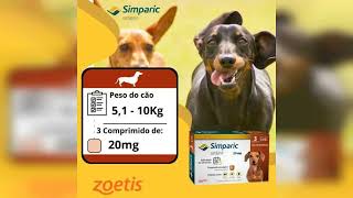 Review Antipulgas Zoetis Simparic 20Mg Cães De 5,1Kg A 10Kg 3 Comprimidos
