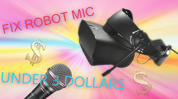HOW TO FIX THE RIFT S  ROBOT MICROPHONE UNDER 3$