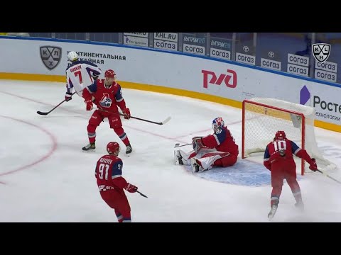 Pasquale saves on Guskov shot