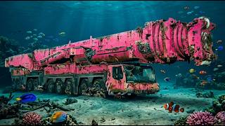 Liebherr LTM Series All-Terrain Crane: Underwater Restoration & Recovery”