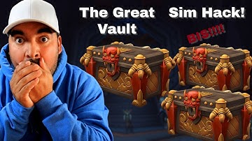 Shadowlands Great Vault Epic loot and how to sim all items.