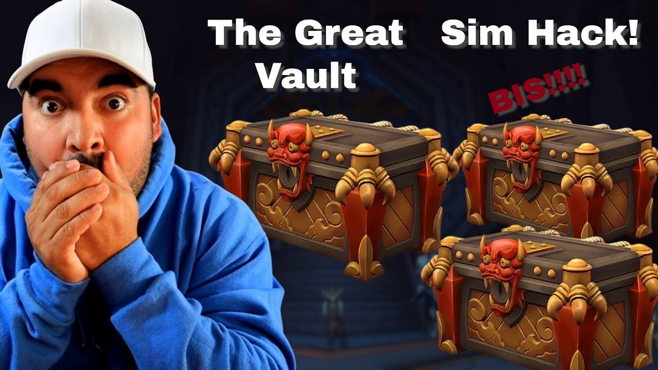 Shadowlands Great Vault Epic loot and how to sim all items.