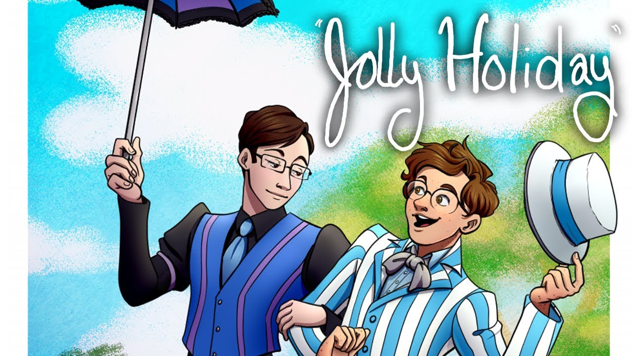 [Sanders Sides] Jolly Holiday (speedpaint) YouTube