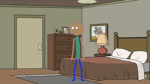 Minecraft Steve as a Stick Figure in GoAnimate Wrapper