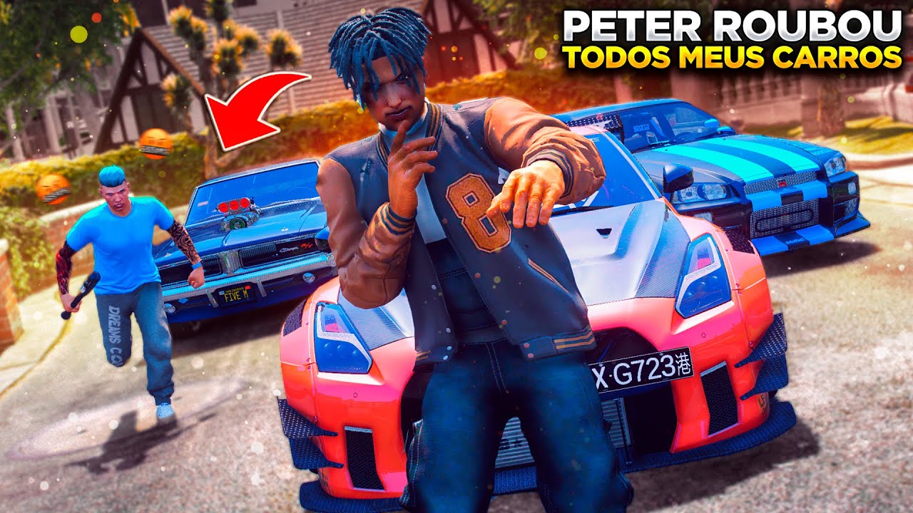 GTA V VIDA DE JOVEM | PERDI TODOS OS MEUS CARROS!! PETER PODE AGUARDAR POIS VAI TER VOLTA!😡| EP#45