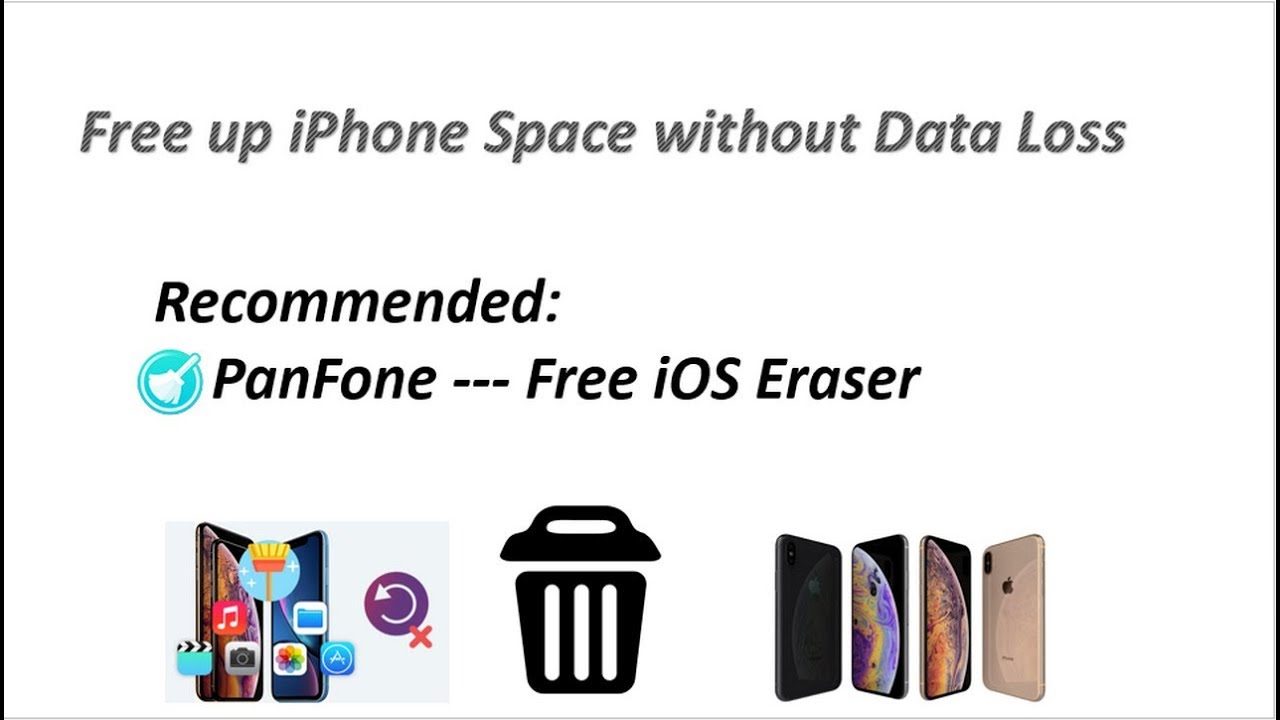 Free up iPhone Space without Data Loss YouTube