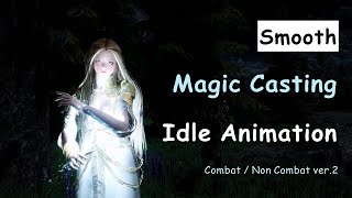 Smooth Magic Casting Idle Animation ver.2