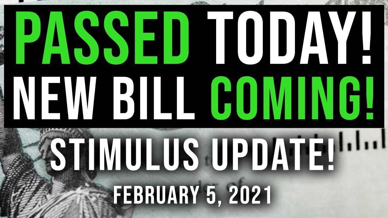 (PASSED! ‘RECON’ DONE! NEW STIMULUS COMING SOON!) $2000 THIRD STIMULUS CHECK UPDATE & PACKAGE 2/5/21