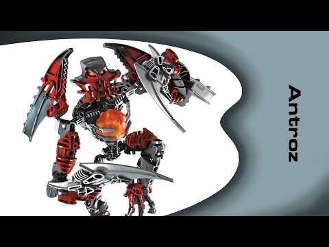 YouTube thumbnail: Lets Brick Bionicle - 8691 ANTROZ