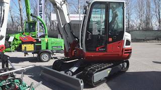 Takeuchi TB250-2 Compact Hydraulic Excavator (2026) Exterior and Interior
