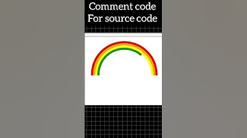 Rainbow using Python turtle #trickshots  #pythonprogramming