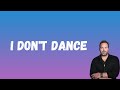 Lee Brice - I Don’t Dance (Lyrics)
