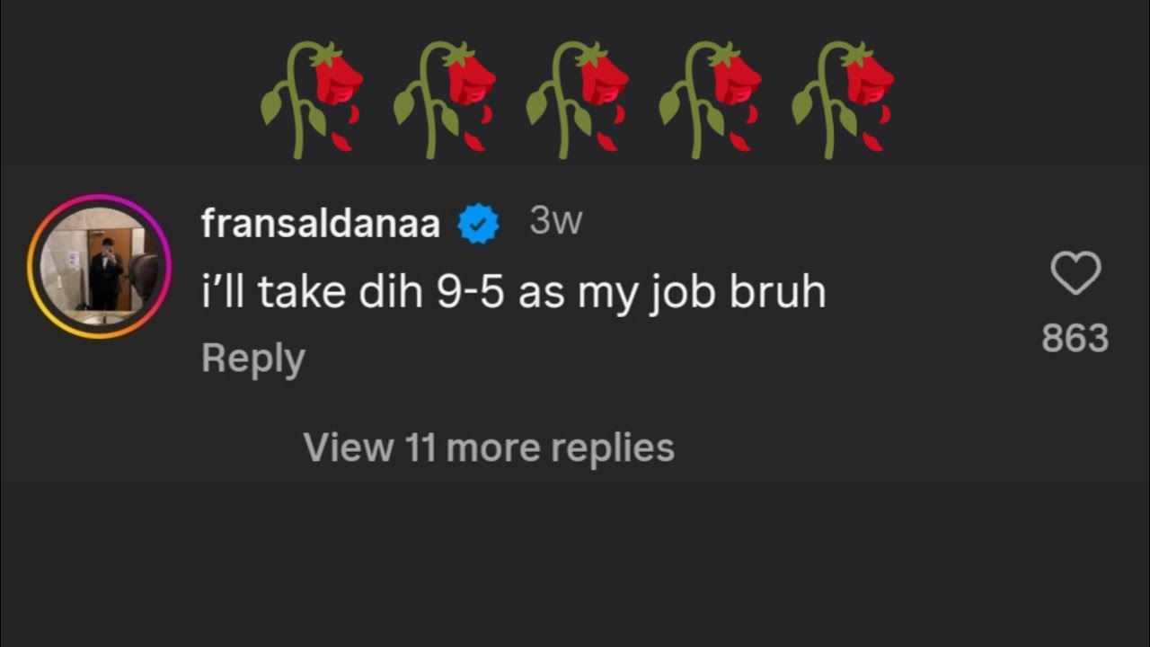 DARK Instagram Reel Comments