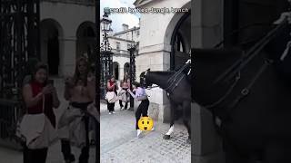 horse gurds angry behaviour #shorts #shortsfeed #new #trending #facts #horse #amazingfacts #reels