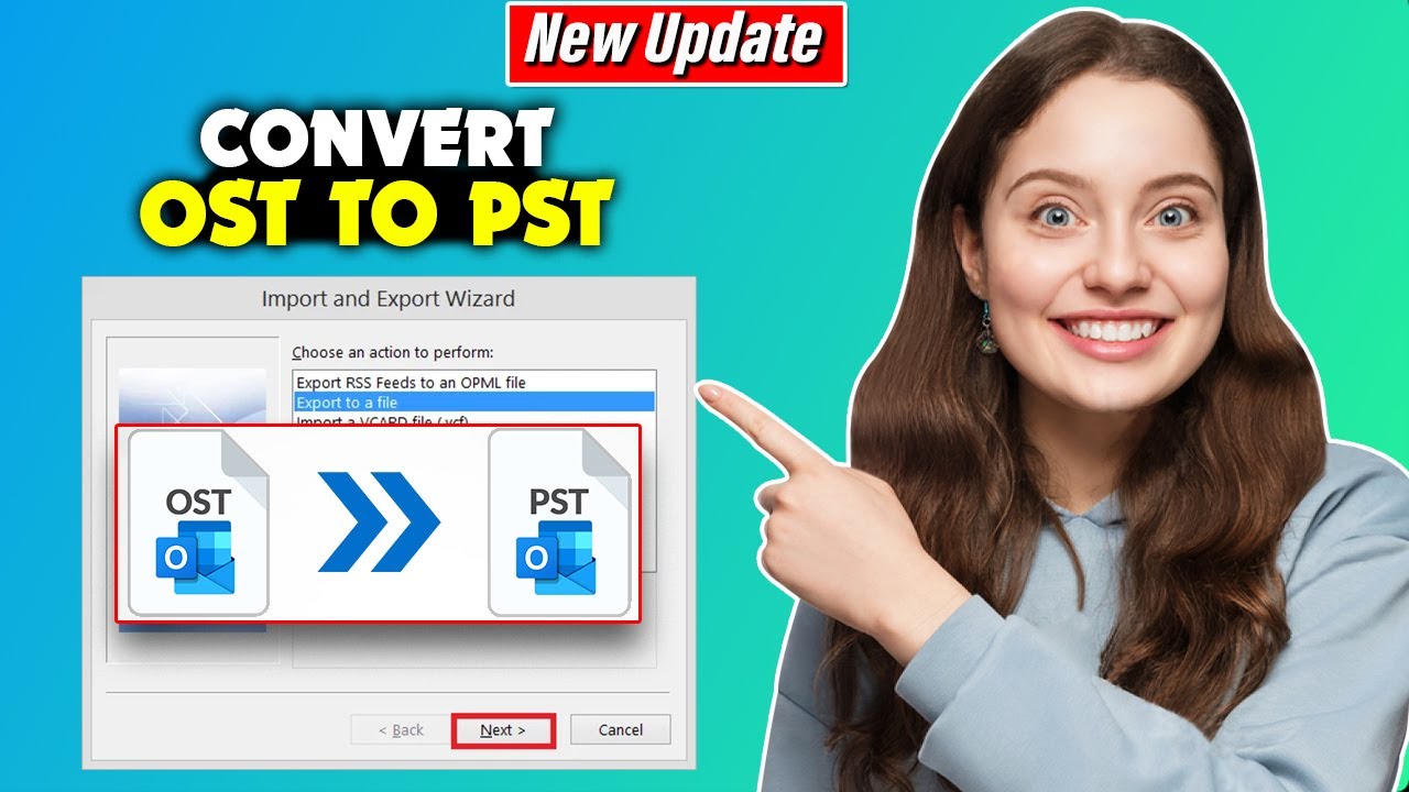 How to convert OST Files to PST files in Outlook - Full Guide