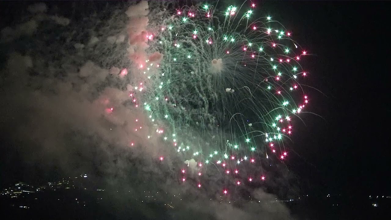 Montefalcione 30 agosto 2022 Fuochi pirotecnici in onore di St Antonio