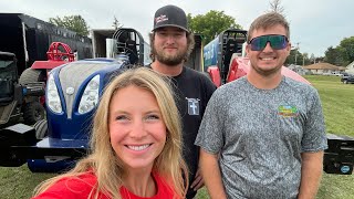 THE END OF OUR TRACTOR PULLING SEASON | ride along on the pulling sled