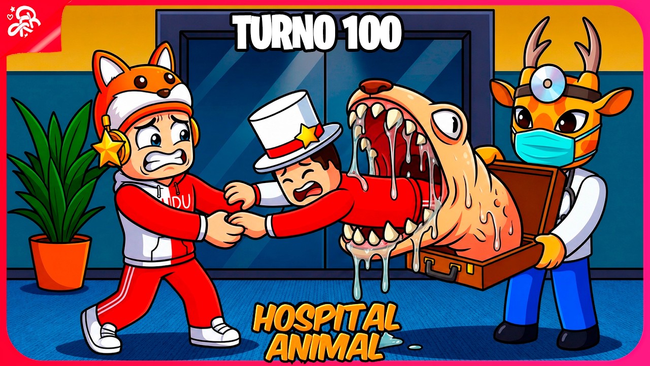 DESCOBRI O QUE TEM NO TURNO 100 NO HOSPITAL DE ANIMAIS