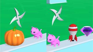 Dont Slice The Cats - Very Satisfying And Relaxing ASMR Slicing Game screenshot 2