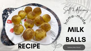 Sweet Milk Ball Dessert