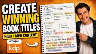 My Exact Strategy For Creating High-Converting Book Titles For Amazon KDP