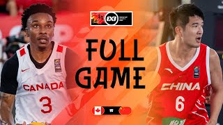 Canada 🇨🇦 vs China 🇨🇳 | Men | Full Pool Game | FIBA 3x3 World Cup 2025 | 3x3 Basketball