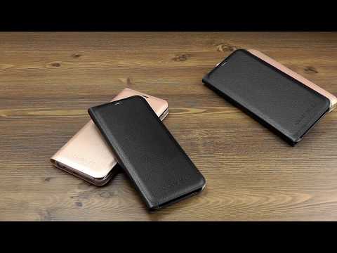ОБЗОР: Элегантный Чехол-Книжка Flip Wallet для Samsung Galaxy S8 SM-G950