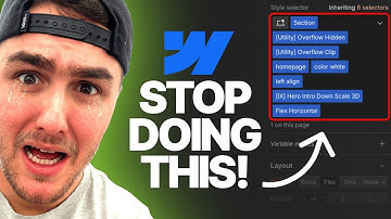 5 Webflow Mistakes Beginners Make 🤦‍♂️