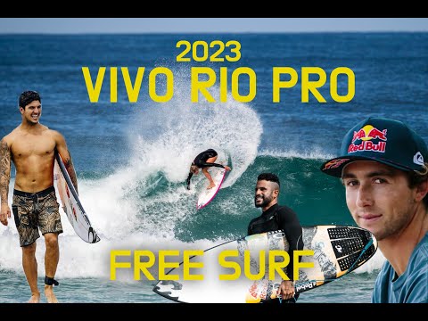 The BEST Surfers in the WORLD Free Surfing in BRAZIL // 2023 VIVO RIO PRO