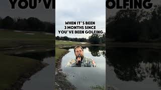 I’m barley hanging on with out golf.. #golf #golfmemes #memes