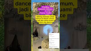 Download Lagu Biasanya cuek, Amanda bikin shy dance di pernikahannya #amandamanopo #nikah #kennyaustin #shydance MP3