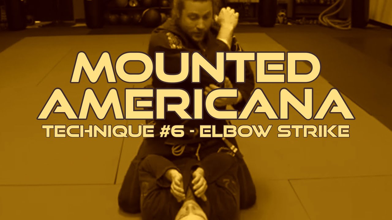Mounted Americana Series Technique 6 Using the Elbow Strike to Enter