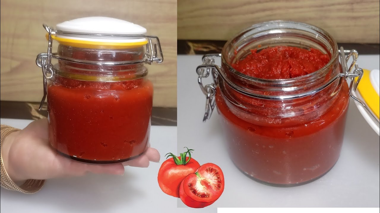 Tomato Paste Recipe Homemade Tomato Paste How to Store Tomatoes How
