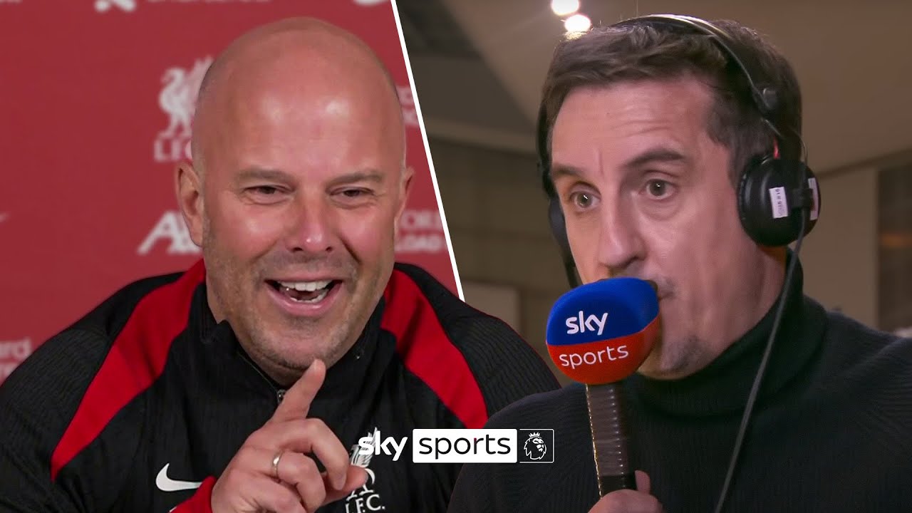 Arne Slot reacts to Gary Neville branding Liverpool as ‘title favourites’ Arne Slot reacts to Gary Neville branding Liverpool as ‘title favourites’