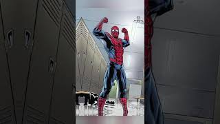 superman in action 🔥|| #spiderman #superman #dance #dccomics #dc