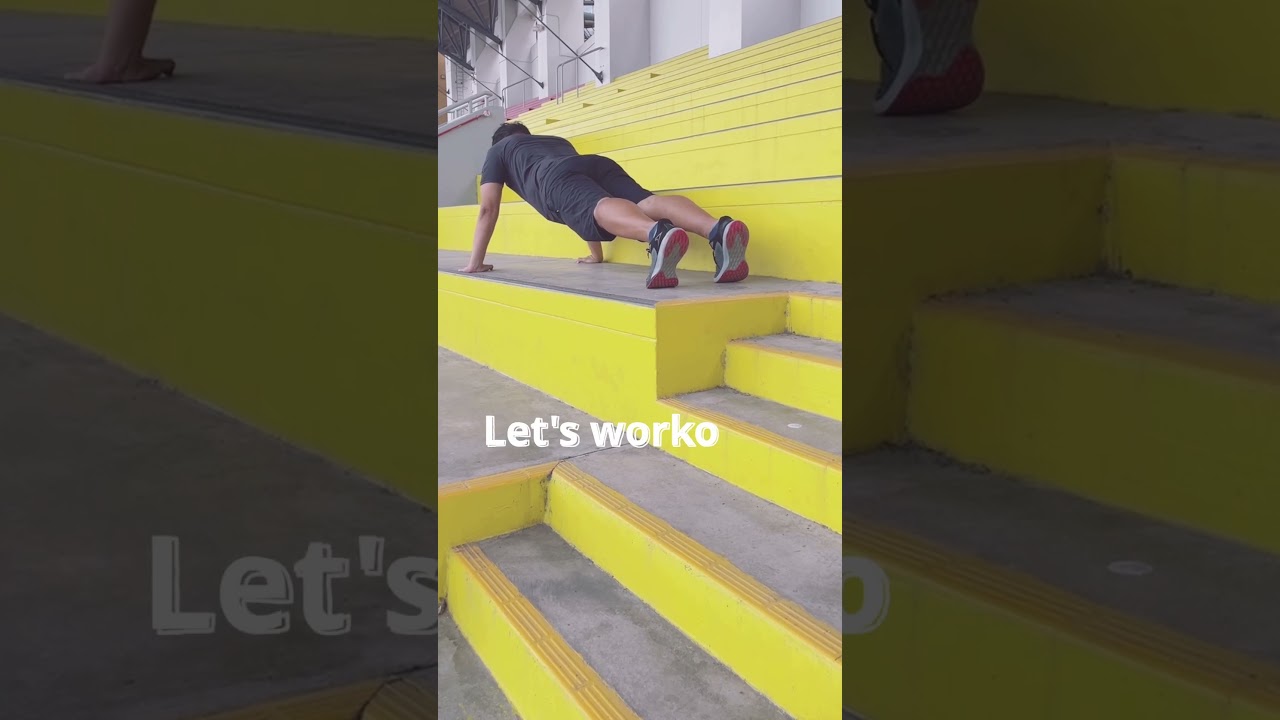 Outdoor Workout | Pushup 20 Reps 