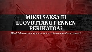 Perikatoa Kohti - Miksi Saksa Ei Luovuttanut? Miksi Se Taisteli Loppuun Saakka 2. Maailmansodassa?
