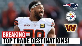 Top Landing Spots for Myles Garrett if the Browns Trade Him!