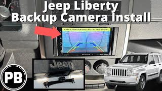 2008  2012 Jeep Liberty Backup Camera Install