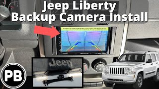 2008 - 2012 Jeep Liberty Backup Camera Install