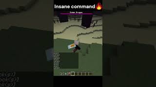 Insane Minecraft command part7 #minecraft #shorts #ytshorts