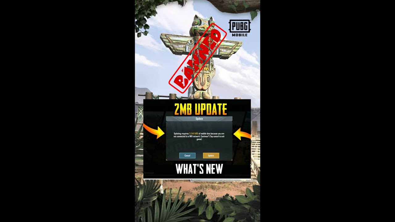 2.30 MB Update | Pubg Mobile Jungle Mode Officially Banned | Full Explained