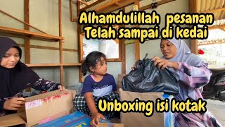 Download lagu Praise be to God, the order has arrived at the new shop, unboxing the contents of the box