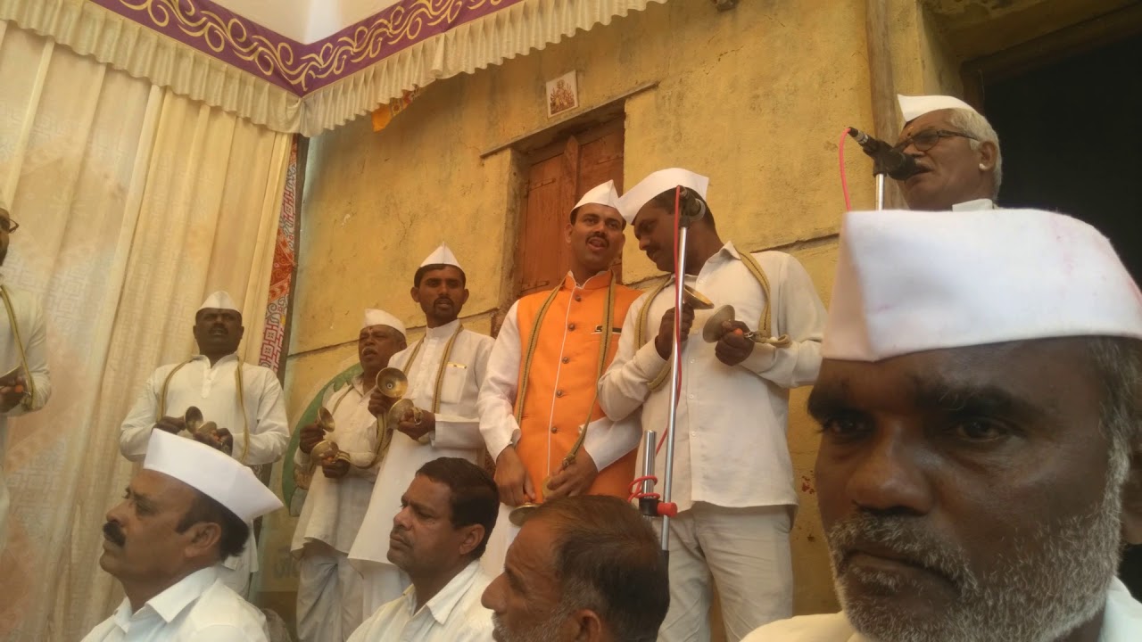 sachin lokhande and sagar ghorpade chal in pathade maharaj kirtan